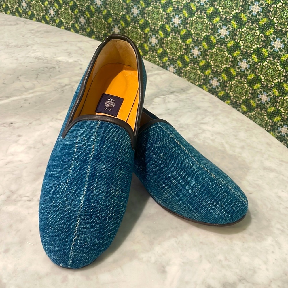 New - Men’s Res Ispa Limited Edition African Mud Cloth Loafer